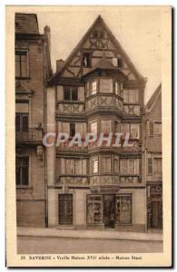 Postcard Old House Saverne Old Xv Staat