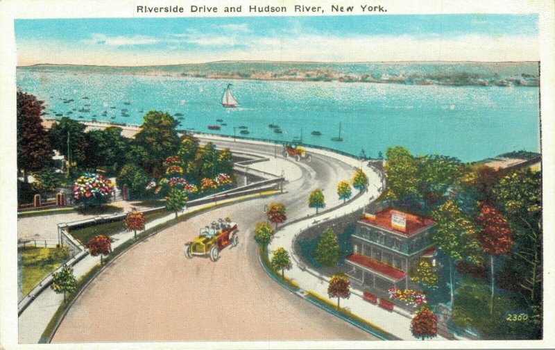 USA New York Riverside Drive and Hudson River 06.91 