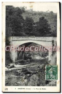 Postcard Old Anzeme The Devil Bridge