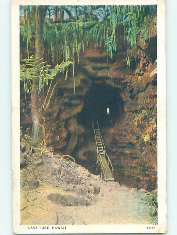 W-border LAVA TUBE State Of Hawaii HI AD6990