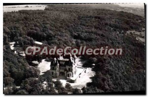 Modern Postcard Villers Sous Chatillon View Aerienne Le Chateau