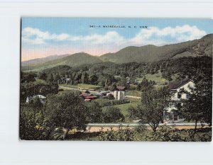 Postcard A Waynesville, N. C. View, Waynesville, North Carolina