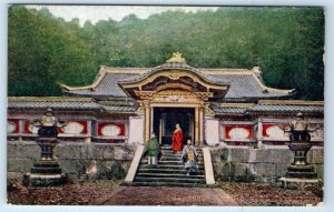 Karamon gate Nikko Japanese Temple JAPAN 1909? Postcard