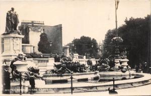 uk40271 memorial to king edward VII bristol real photo uk