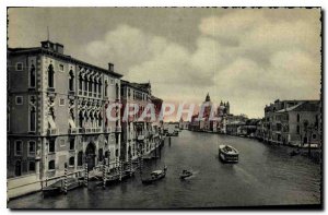 Modern Postcard Venice Canal Grande Palazzo Franchetti e