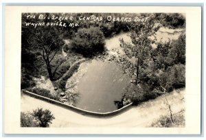 c1940's The Big Spring Central Ozarks Dist Waynesville MO RPPC Photo Postcard