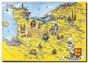 Modern Postcard Normandy