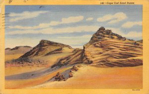 Sand Dunes Cape Cod, Massachusetts MA Postcard