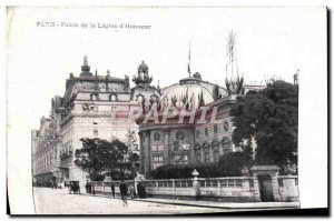 Old Postcard Paris Palais De La Legion D & # 39Honneur