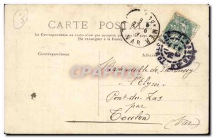 Toulouse - Nave of & # 39Eglise Saint Sernin Old Postcard