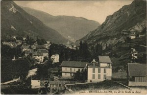 CPA BRIDES-les-BAINS Vu de la Route de Bozel (1191294)