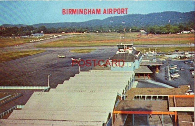 scene from Control Tower overlooking new terminal at BIRMINGHAM, ALABAMA AIRPORT