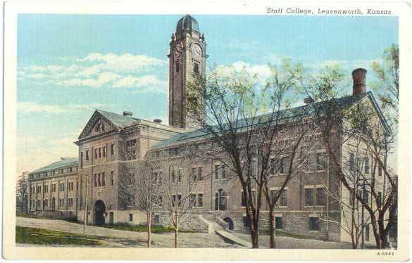 Linen of Staff College Leavenworth Kansas KS