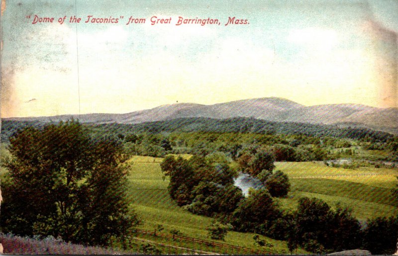 Massachusetts Dome Of The Taconics From Great Barrington 1908