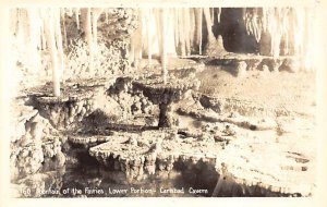 Fountain of the Fairies, Lower Portion real photo - Carlsbad Caverns, New Mex...