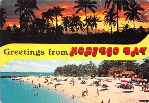 US27 postcard Jamaica Monteigo bay 1986