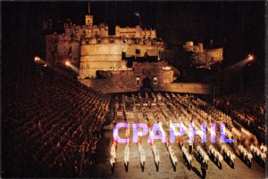 Modern Postcard Edinburgh Military Tactoo, on the
Castle Esplanade Army