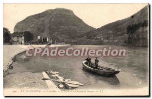 Old Postcard Grenoble Isere And The Helmet Neron