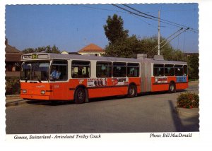 Articulated Trolley Coach, Geneva, Switzerland, Mass Transit