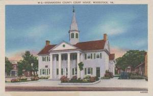 Virginia Woodstock Shenandoah County Court House