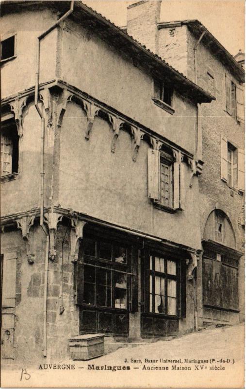 CPA Auvergne MARINGUES Ancienne Maison Xve siecle (408688)