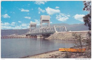 Okanagan Lake Bridge, KELOWNA , B.C., Canada , PU-1964