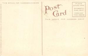 Santa Barbara California c1910 Postcard High School