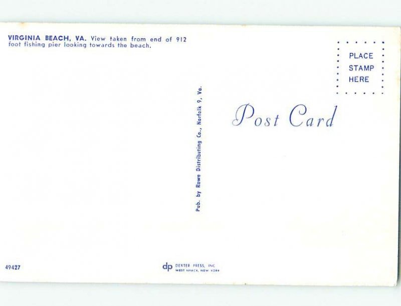 Chrome PIER SCENE Virginia Beach VA AH4332