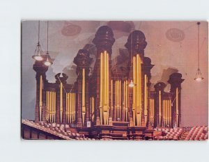 Postcard Tabernacle Organ, Mormon Tabernacle, Salt Lake City, Utah