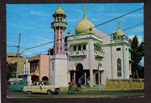 Singapore Malabar Muslim Jama Ath Mosque World Cruise QE2 Postmark Postcard