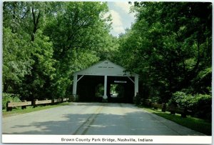M-18345 Brown County Park Bridge Nashville Indiana