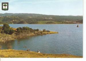 Postal 045861 : Pantano de Sau (Vich). Vista del campario del pueblo antiguo