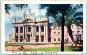 Postcard - Basilica di S. Giovanni in Laterano - Rome, Italy