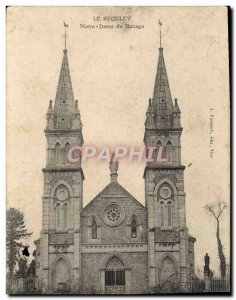 Old Postcard The Reculey Notre Dame du Bocage