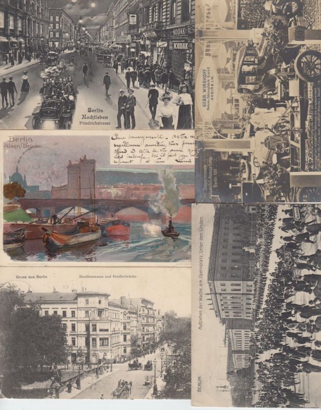BERLIN GERMANY 104 Vintage Postcards mostly pre-1940 (L3378)