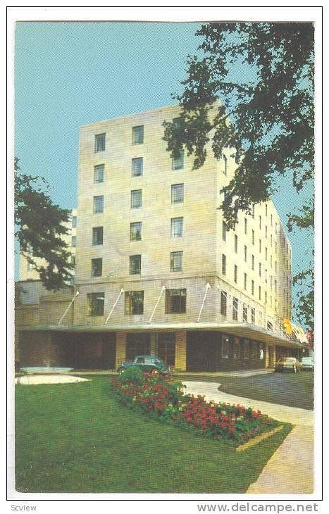 Lord Beaverbrook Hotel, Fredericton, N.B.,  Canada, 40-60s