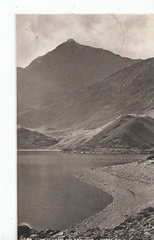 Wales Postcard - Llyn Llydaw and Snowdon      ZZ3287