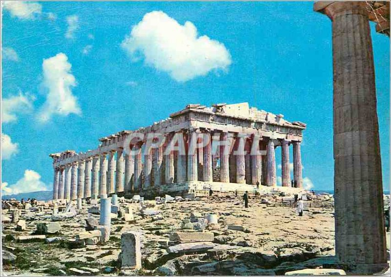 Postcard Modern Athens Parthenon