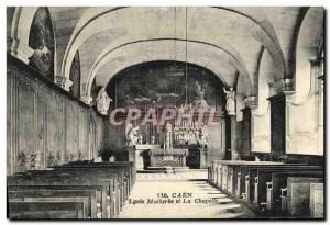 Old Postcard Lycée Malherbe Caen and La Chapelle