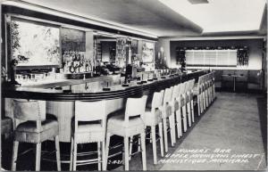 Homer's Bar Manistique Michigan MI c1959 Real Photo Postcard D76
