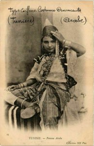 CPA AK ND 25 Femme Arabe TUNISIE (798570)