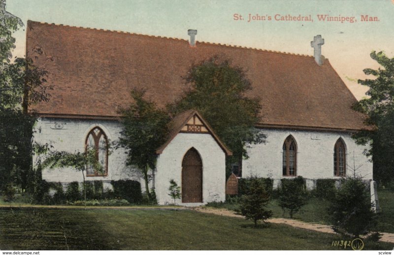 WINNIPEG , Manitoba , Canada , 1912 ; St John's Cathedral : Version-2