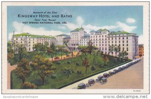 Arkansas Hot Springs Kingsway Hotel and Baths Curteich