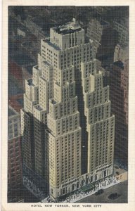 Hotel New Yorker NYC, New York City - Pedestrian Traffic - pm 1937 - Linen