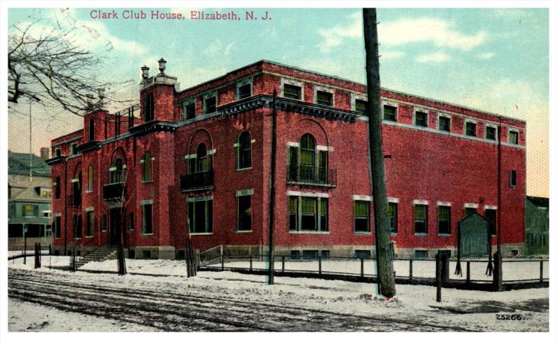 New Jersey  Elizabeth  Clark Club House