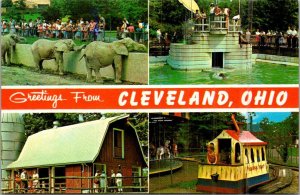 Greetings From Cleveland Ohio Split View