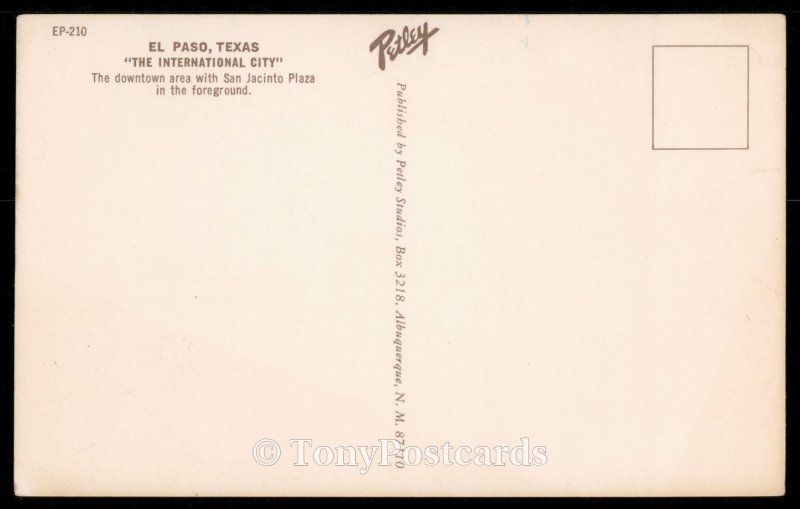 EL PASO, TEXAS The International City