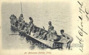 An Andamese Fishing Party African Nude writing on back light wear writing on ...