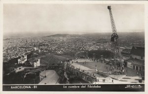 RP: BARCELONA, Spain, 10-30s ; La cumbre del Tibidabo