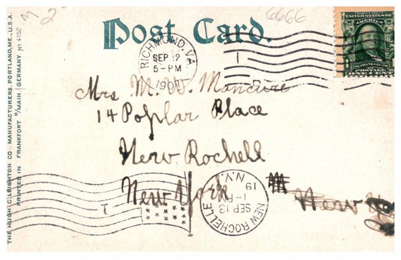 Massachusetts Gloucester  Fisherman outward bound